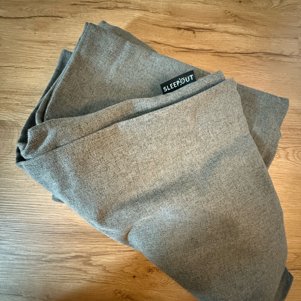 Gray Sleepout curtains